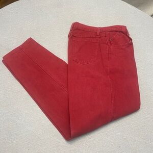 Faded Glory Red Jeans